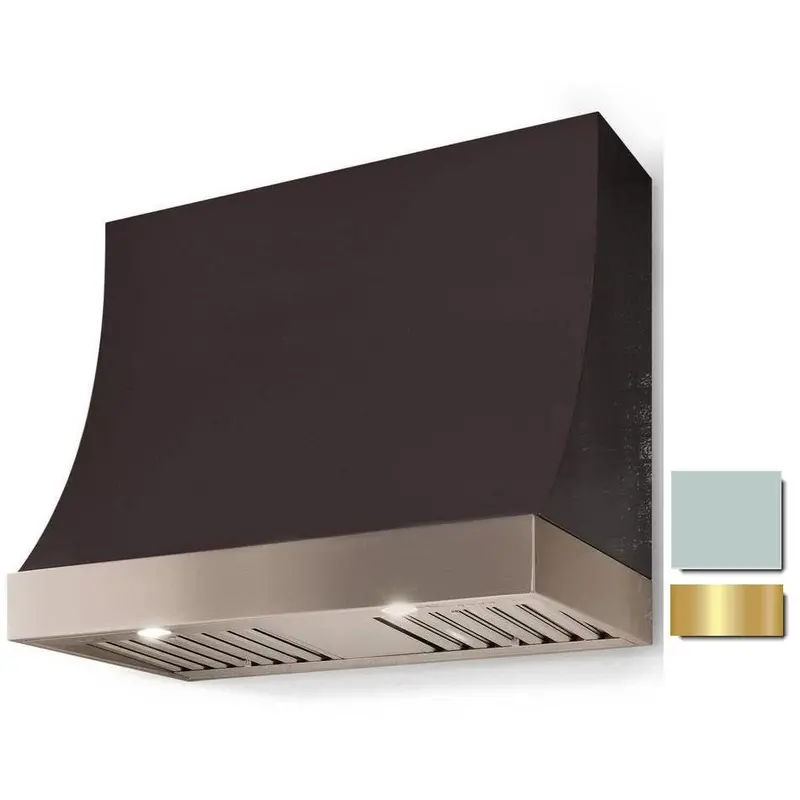 La Cornue Ch4430Mrqroqpb 44" Marquee Wall-Mount Range Hood 1