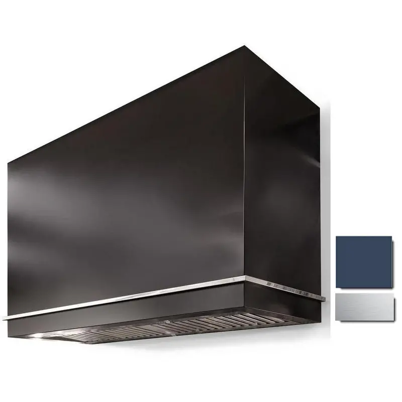 La Cornue Ch4442Lgewsksc 44" Loge Series Wall-Mount Range Hood – White Shaker Style With Stainless Steel Trim 1