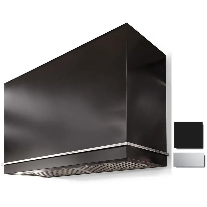 La Cornue Ch4454Lgemblsc 44" Loge Series Wall-Mount Range Hood In Midnight Blue With Stainless Trim 1