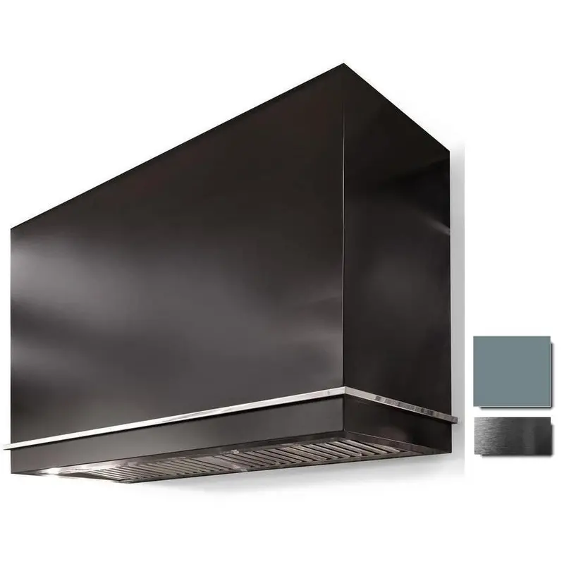 La Cornue Ch4454Lgeocnpc 44" Loge Series Wall-Mount Range Hood In Oil-Cured Copper With Polished Copper Trim 1