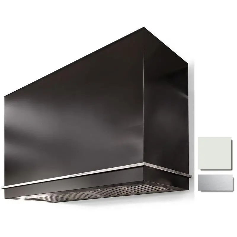 La Cornue Ch4454Lgepwhsc 44" Loge Series Wall-Mount Range Hood In Pure White With Stainless Trim 1