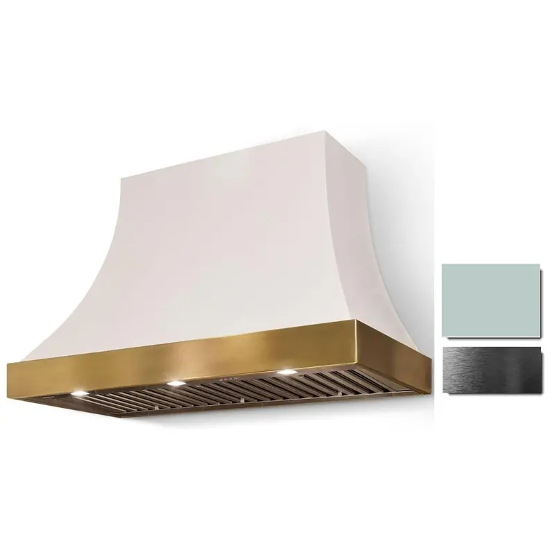 La Cornue Cornufé Cascade 36-Inch Wall-Mount Range Hood – Ch3630Cacroqpc 1