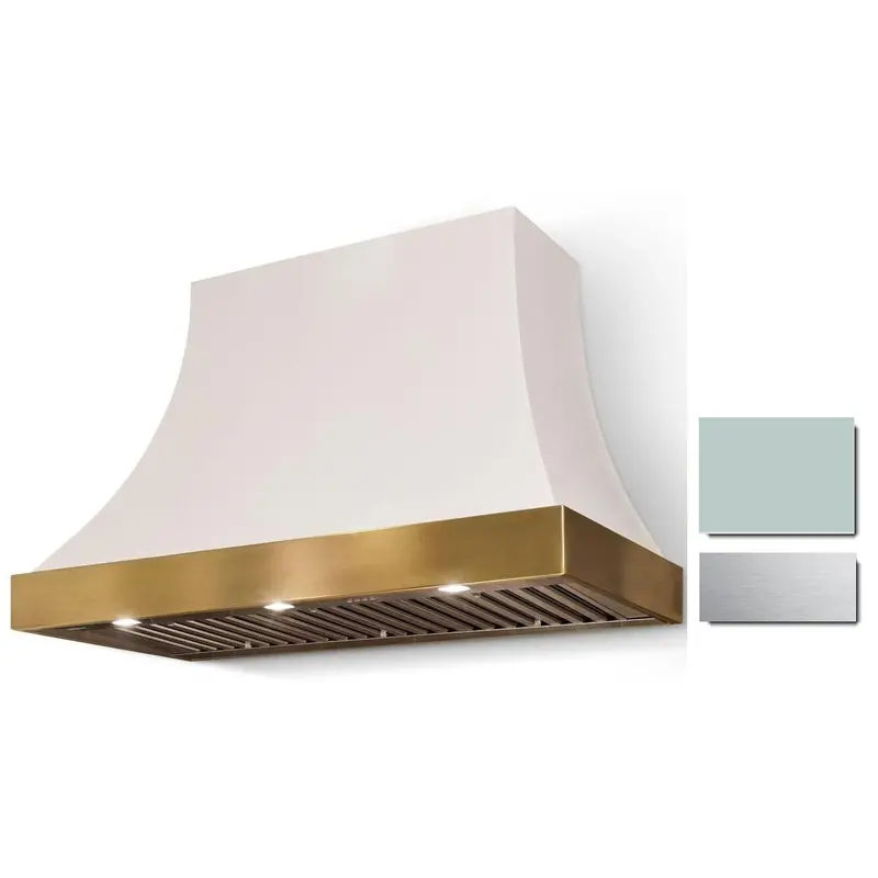 La Cornue Cornufé Cascade 36-Inch Wall-Mount Range Hood – Ch3630Cacroqsc 1