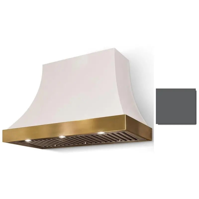 La Cornue Cornufé Cascade 36-Inch Wall-Mount Range Hood In Graphite – Ch3630Cacgrhpb 1