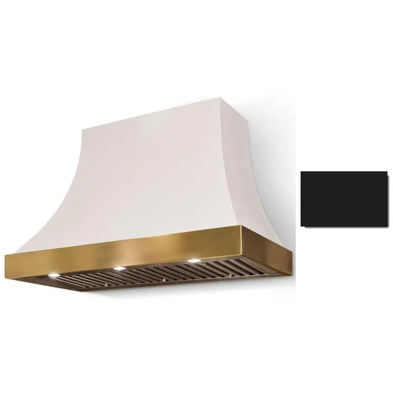 La Cornue Cornufé Cascade 36-Inch Wall-Mount Range Hood In Midnight Blue – Ch3630Cacmblpb 1
