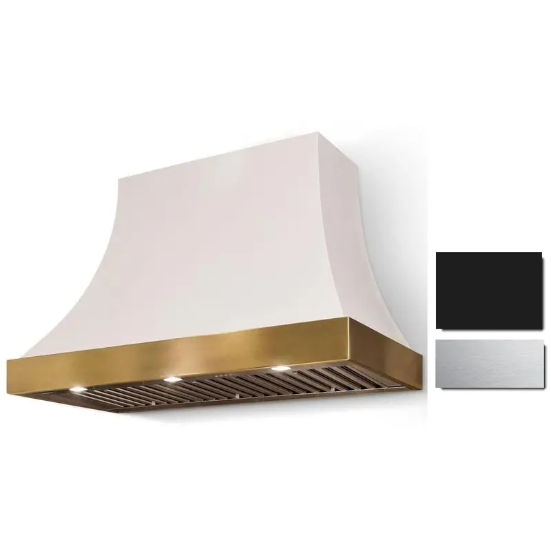 La Cornue Cornufé Cascade 36-Inch Wall-Mount Range Hood In Midnight Blue – Ch3630Cacmblsc 1