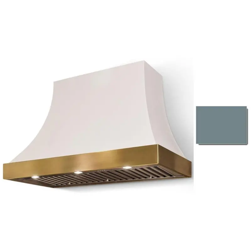 La Cornue Cornufé Cascade 36-Inch Wall-Mount Range Hood In Navy – Ch3630Cacocnpb 1