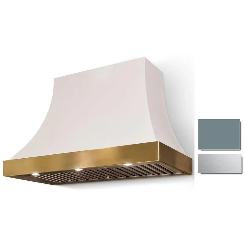 La Cornue Cornufé Cascade 36-Inch Wall-Mount Range Hood In Navy – Ch3630Cacocnsc 1