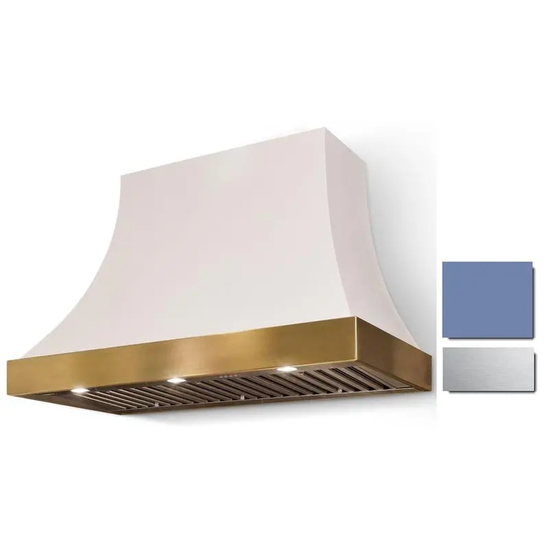 La Cornue Cornufé Cascade 36-Inch Wall-Mount Range Hood In Royal Blue – Ch3630Cacprbsc 1