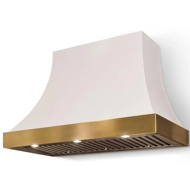 La Cornue Cornufé Cascade 36-Inch Wall-Mount Range Hood In White – Ch3630Cacpwhpb 1