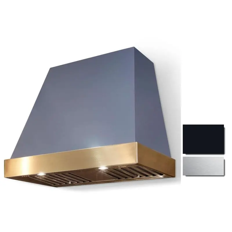 La Cornue Euclid 36-Inch Wall-Mount Range Hood – Matte Black Finish (Ch3630Eucblksc) 1