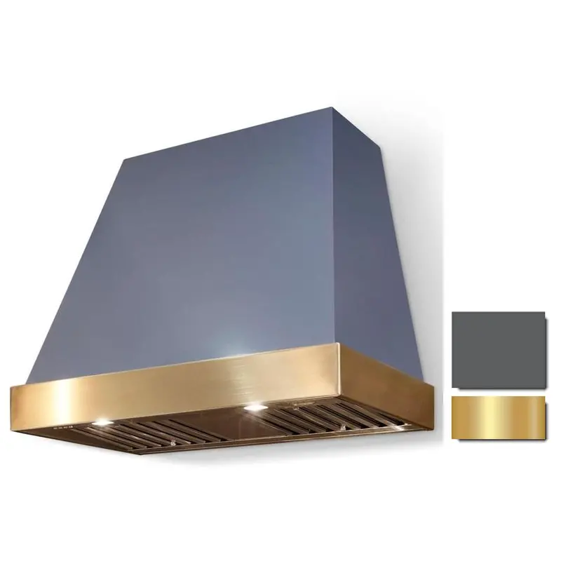 La Cornue Euclid 44" Wall-Mount Range Hood – Graphite Honed Base Model (Ch4430Eucgrhpb) 1