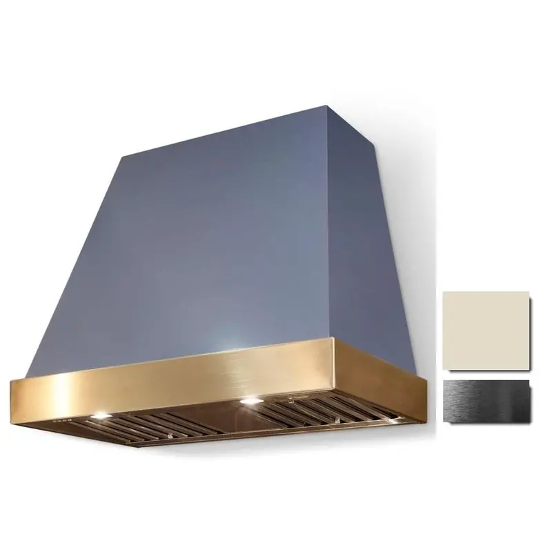 La Cornue Euclid 44" Wall-Mount Range Hood – Matte Dark Gray With Pearl Coating (Ch4430Eucmdpc) 1