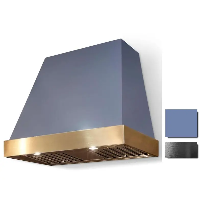 La Cornue Euclid 44" Wall-Mount Range Hood – Polished Rose Gold With Pearl Coating (Ch4430Eucprbpc) 1