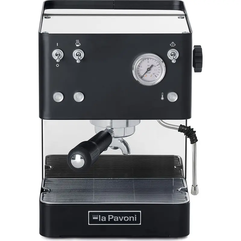 La Pavoni Casa Bar Espresso Machine – Black Finish, 15-Bar Pressure (Lpmcbn01Us) 1