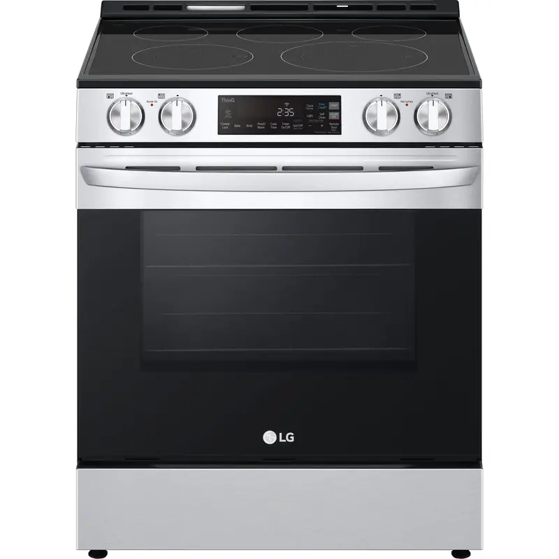 Lg 30" Slide-In Electric Range With Easyclean® Self-Cleaning Oven And True Convection – Lsel6331F 1