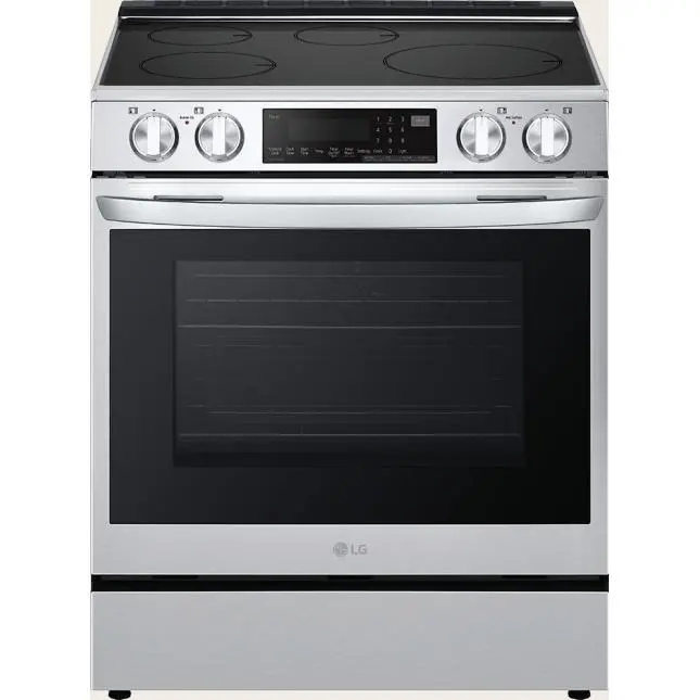 Lg 30" Slide-In Induction Range With Probake® Convection And Easyclean® Interior – Lsil6334F 1