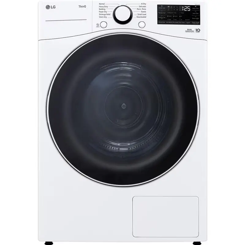 Lg 7.8 Cu.Ft. Directdrive Electric Dryer – Steam Sanitize & Wrinkle Care (Model Dlhc3602W) 1