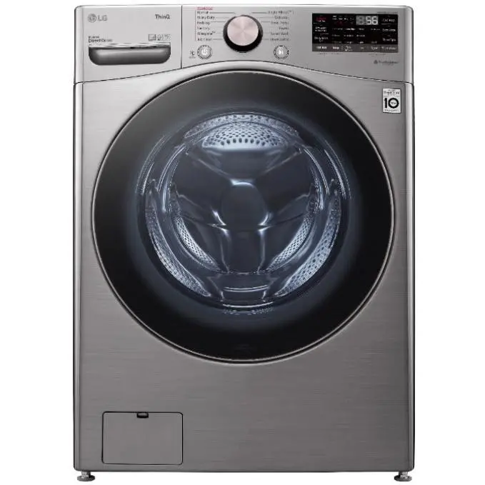 Lg Thinq™ Front-Load Washer – 5.2 Cu. Ft. Capacity, Smart Wi-Fi Enabled (Wm3850Hva) 1