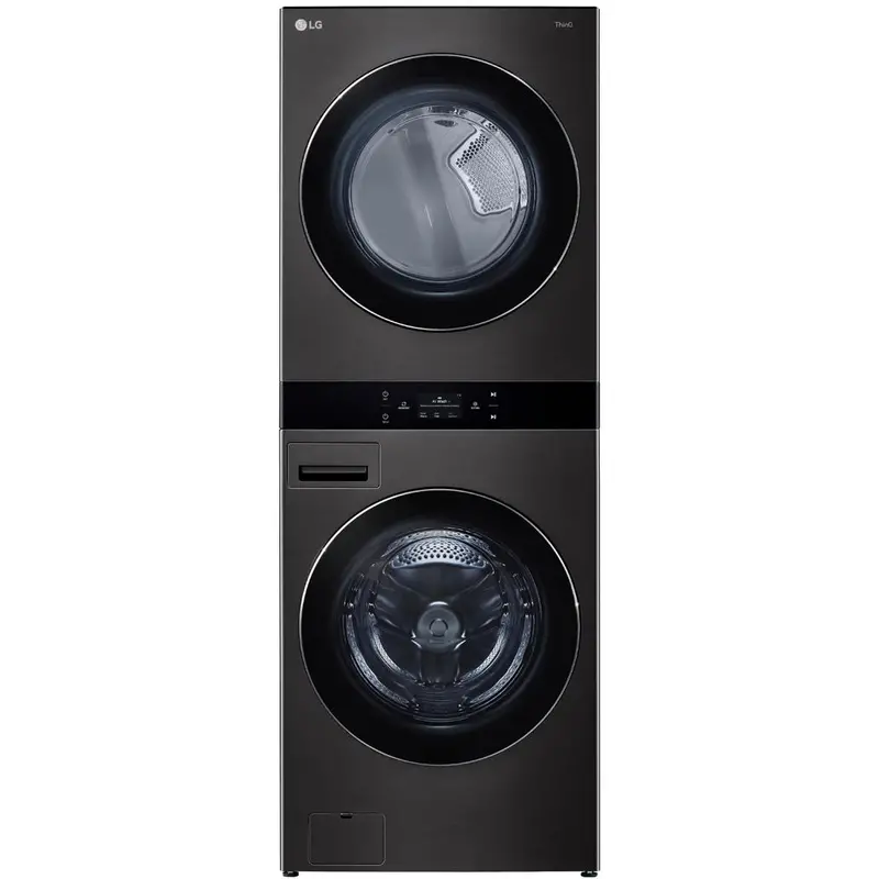Lg Wkex300Hba Stackable Washer-Dryer Unit – Electric Laundry Center With Turbowash™ 360 1