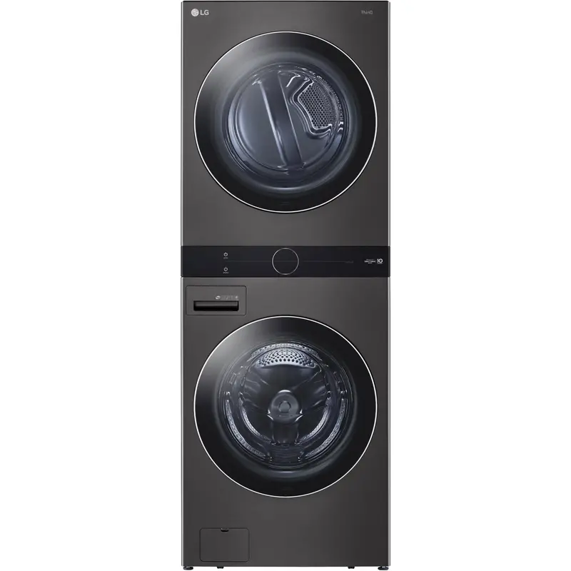 Lg Wkgx201Hba – Stacked Gas Washer/Dryer Laundry Center With Turbowash™ 360 Technology 1