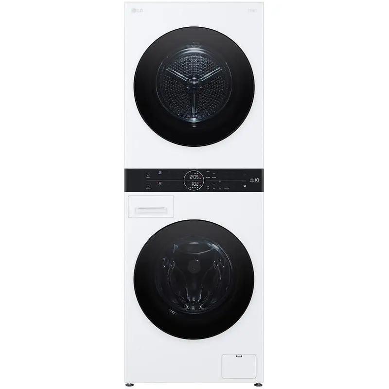 Lg Wkhc152Hwa Compact Stacked Laundry Center With Smart Connectivity 1