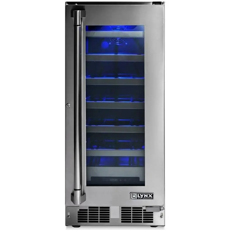 Lynx 15-Inch Outdoor Wine Cooler – 2-Bottle Capacity, Uv-Protected 1