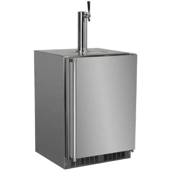 Marvel 5.7 Cu. Ft. Integrated Beer Dispenser – Stainless Steel Finish (Model Mokr124-Ssa1A) 1