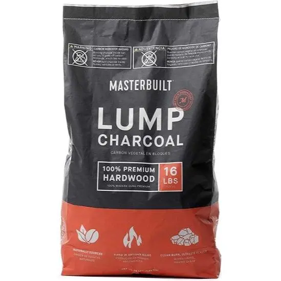 Masterbuilt Mb20091621 16-Pound Bag Of Premium Lump Charcoal 1