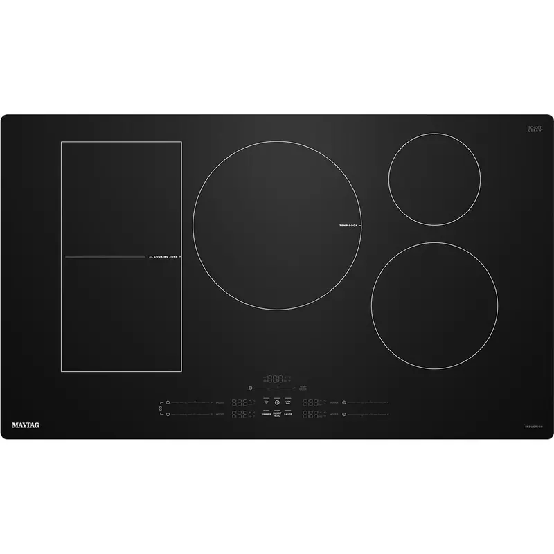 Maytag 36-Inch Built-In Induction Cooktop – Power Boost Technology, 5 Elements (Model Mcit8036Sb) 1