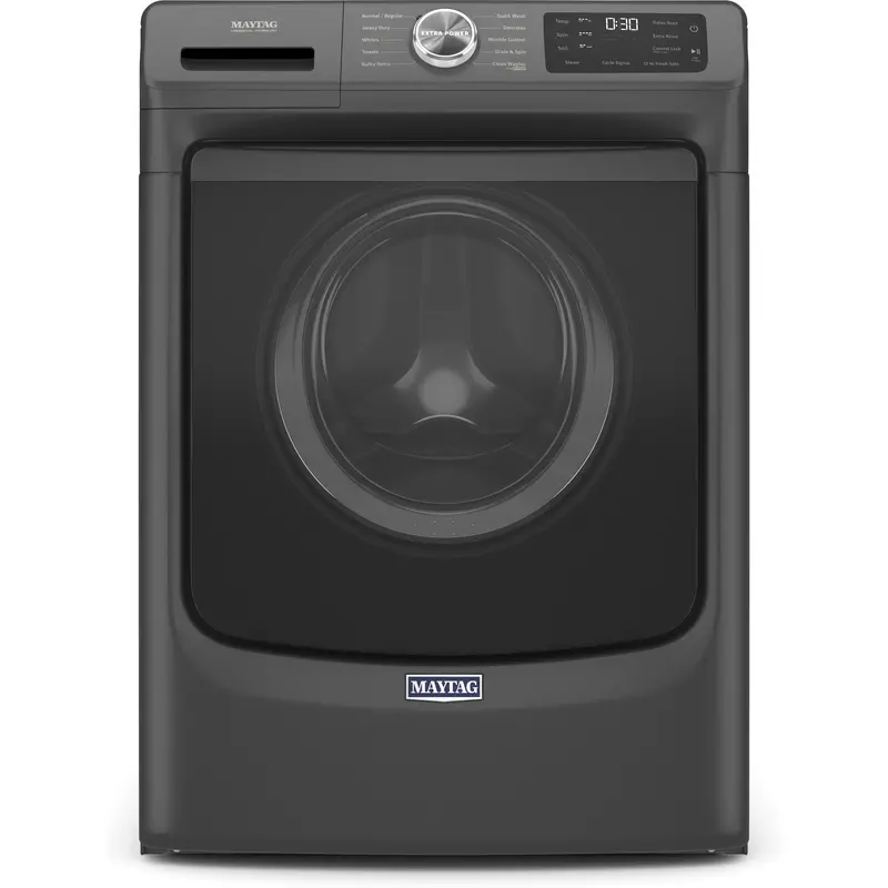 Maytag 5.2 Cu. Ft. Front-Load Washer With Affresh Cleaning Cycle – Mhw5630Mbk 1
