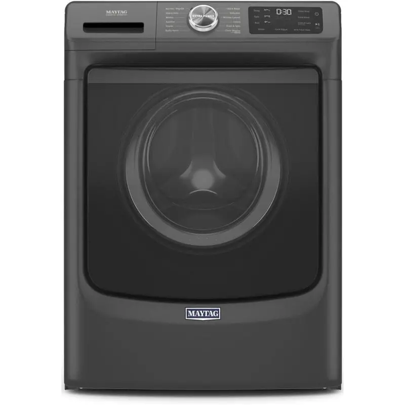 Maytag 5.5 Cu. Ft. Front-Load Washer With Extra Power Option – Model Mhw6630Mbk 1