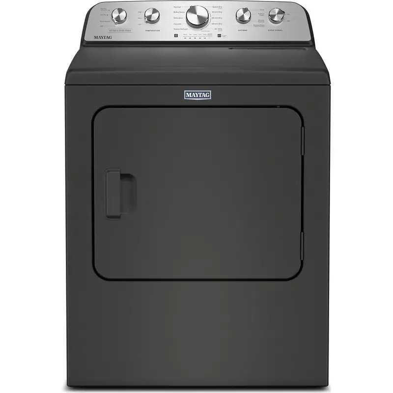 Maytag 7.0 Cu. Ft. Ultra-White Gas Dryer Featuring Pet Pro Cycle 1