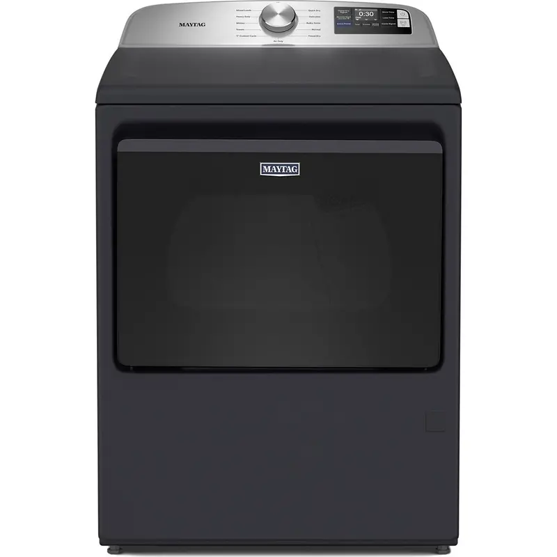 Maytag 7.4 Cu. Ft. Black Gas Dryer With Boosted Performance & Advanced Dryness Monitoring 1