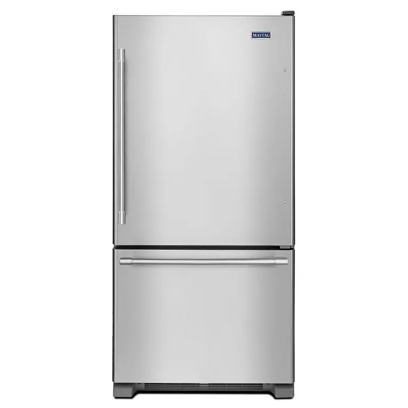 Maytag Bottom-Freezer Refrigerator (33", 22.1 Cu. Ft.) With Ice & Water Dispenser 1