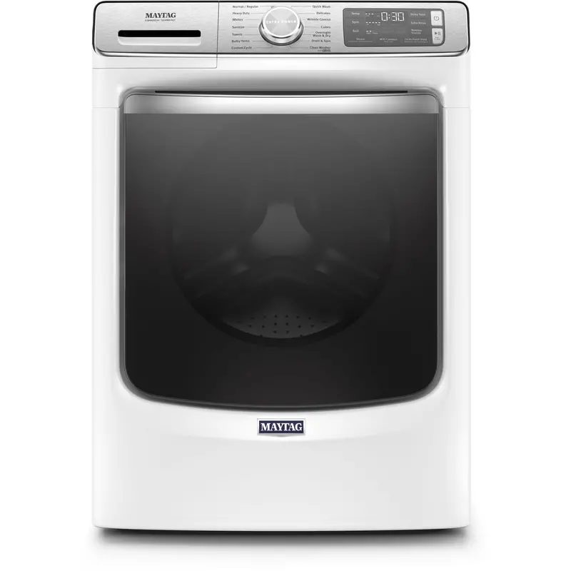 Maytag Mhw8630Hw 5.8 Cu. Ft. Front-Load Washer With Extra Power Wash Option 1