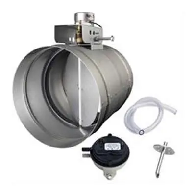Md6Tu 6-Inch Universal Backdraft Damper With Thermal Shut-Off 1