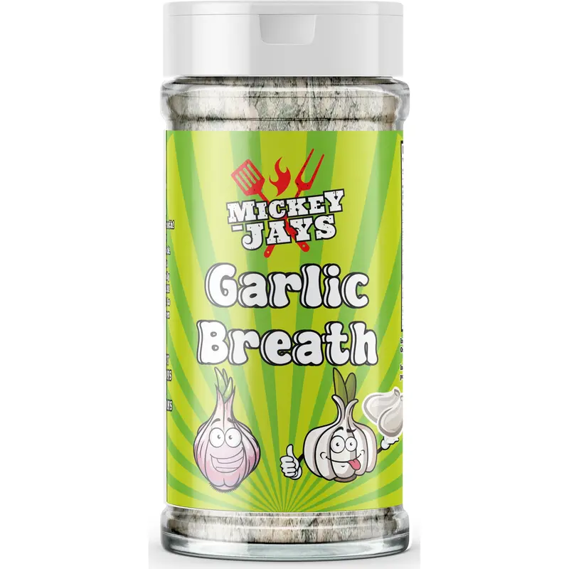 Mickey Jays Garlic Breath Rub – Intense Allium Flavor 1