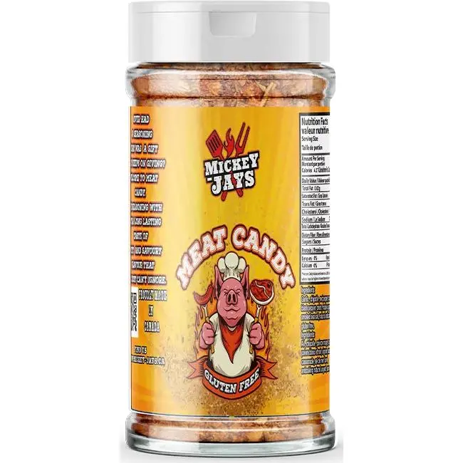 Mickey Jays Meat Candy Seasoning – Smoky-Sweet Dry Rub 1