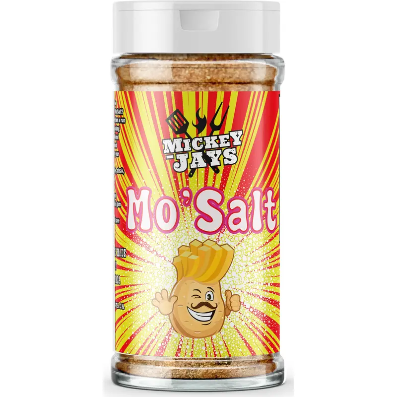 Mickey Jays Mo Salt Seasoning – Savory Sea Salt Blend 1