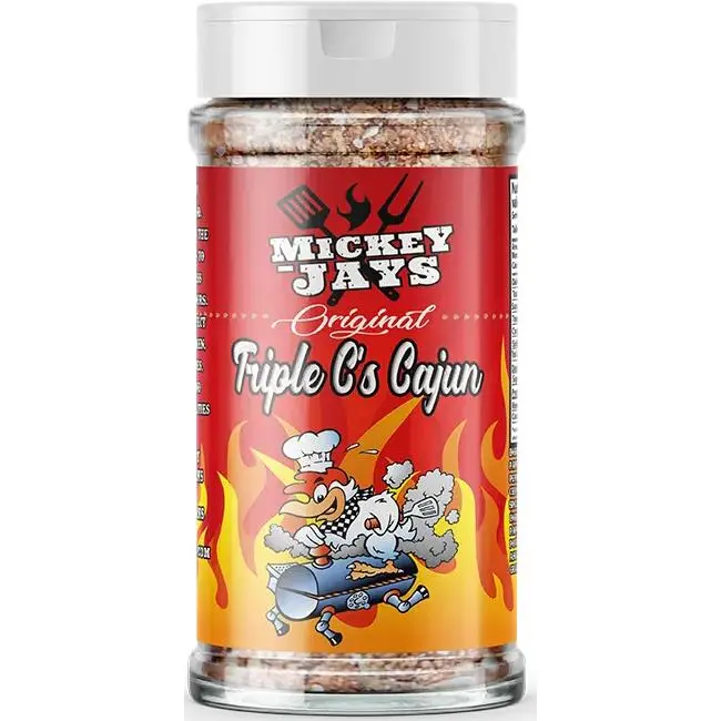 Mickey Jays Triple C'S Mild Cajun Seasoning – Mjttcsm 1