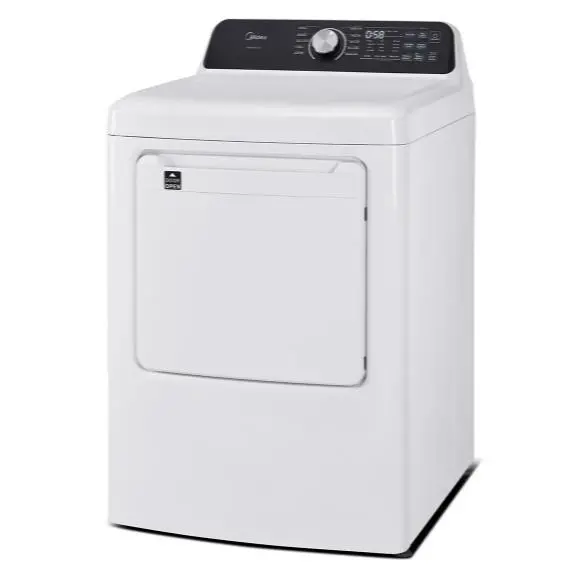 Midea 7.0 Cu. Ft. Smart Electric Dryer With Tumble Assist – Mlte52M2Bww 1