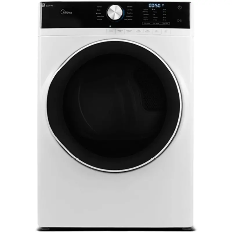 Midea Mle52N4Aww 8.0 Cu. Ft. Sensor-Dry Electric Dryer 1