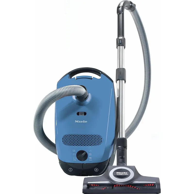 Miele Classic C1 Turbo Team Canister Vacuum – Enhanced Suction Sban0 (Tech Blue) 1