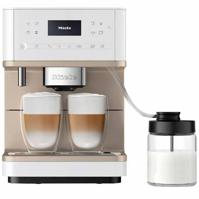Miele Cm6360 Coffee Maker With Milkperfection – Lotus White 1