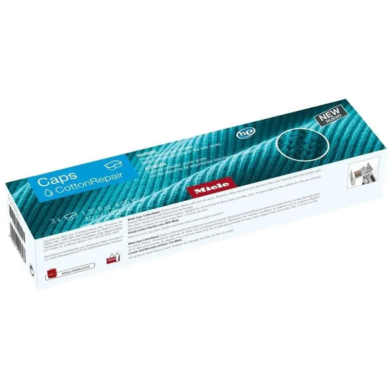 Miele Cottonrepair Care Capsules – 3-Pack For Gentle Fabric Renewal (Model 10808630) 1