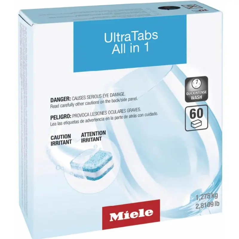 Miele Ultratabs All-In-1 Dishwasher Tablets – Gs Cl 0606 T 1