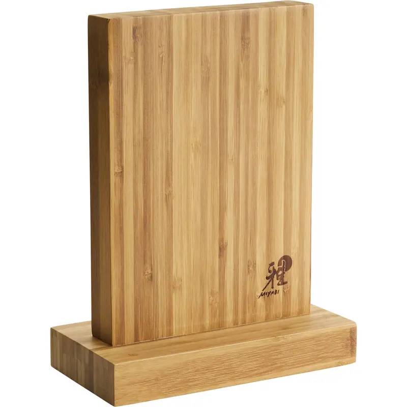Miyabi Bamboo Knife Block With Integrated Storage 1
