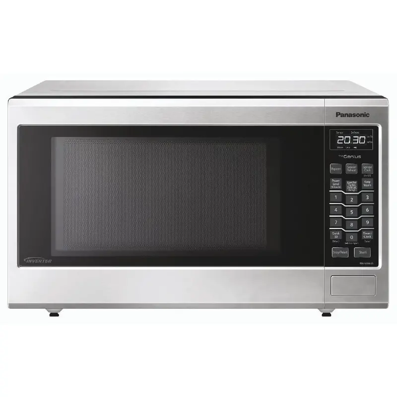 Panasonic 21" Countertop Microwave – 1.2 Cu. Ft., Inverter Power For Even Cooking (Nn-St663Scc) 1