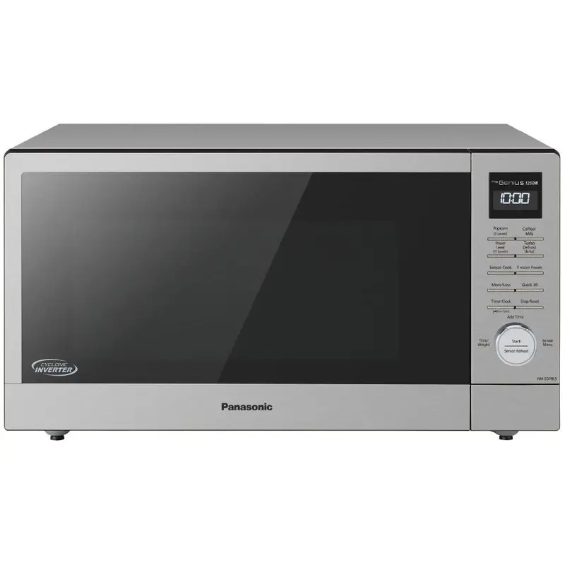 Panasonic 22" Countertop Microwave – 1.6 Cu. Ft., Inverter Technology, Slim Design (Nn-Sd78Lsc) 1